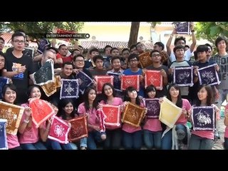 JKT48 Belajar Membatik bersama Fans