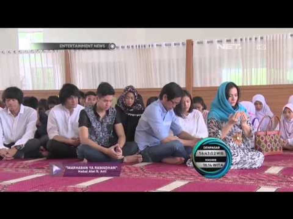 Addie MS dan keluarga buka puasa bersama para anak yatim di rumah baru Kevin