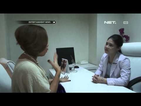 Melaney Ricardo Melakukan Perawatan Wajah