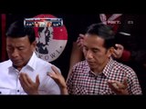 Kemeriahan pemenangan Jokowi dirumah Megawati