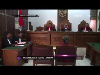 Fariz RM jalani sidang lanjutan