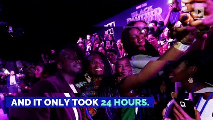 'Black Panther' Breaks Presale Ticket Record