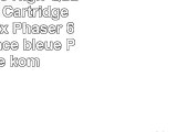 2x Eurotone High Quality Toner Cartridge pour Xerox Phaser 6280 remplacé bleue Patrone
