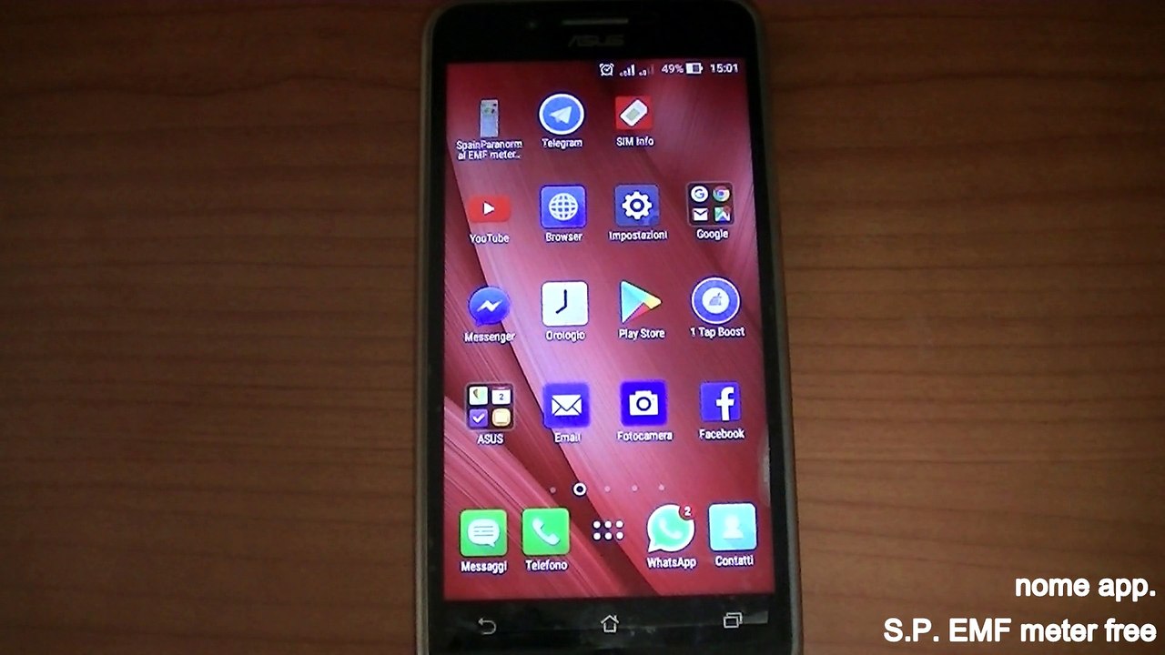 PUNATA 1  fare indagine paranormale con il cellualare - stage 1 paranormal investigation with smartphone