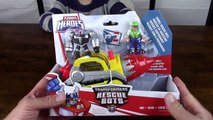 Transformers Rescue Bots Toy UNBOXING: Boulder Tunnel Rescue Drill   Shark Attack Play Doh
