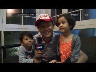 Kedekatan selebriti pria dengan sang anak