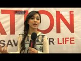 Entertainment News - Nycta Gina menjadi pembicara donor darah