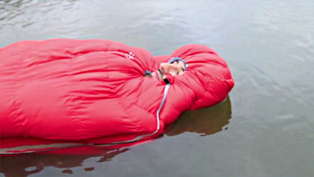 Float Along The Water In Your Sleeping Bag