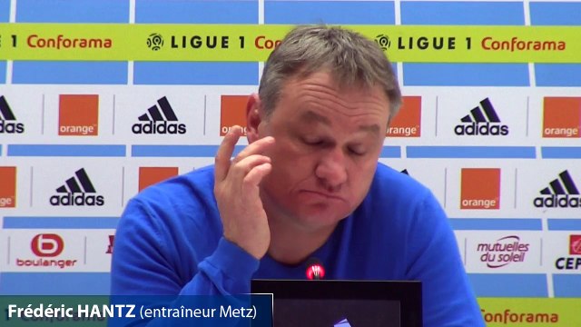 OM-Metz : La réaction de Frédéric Hantz