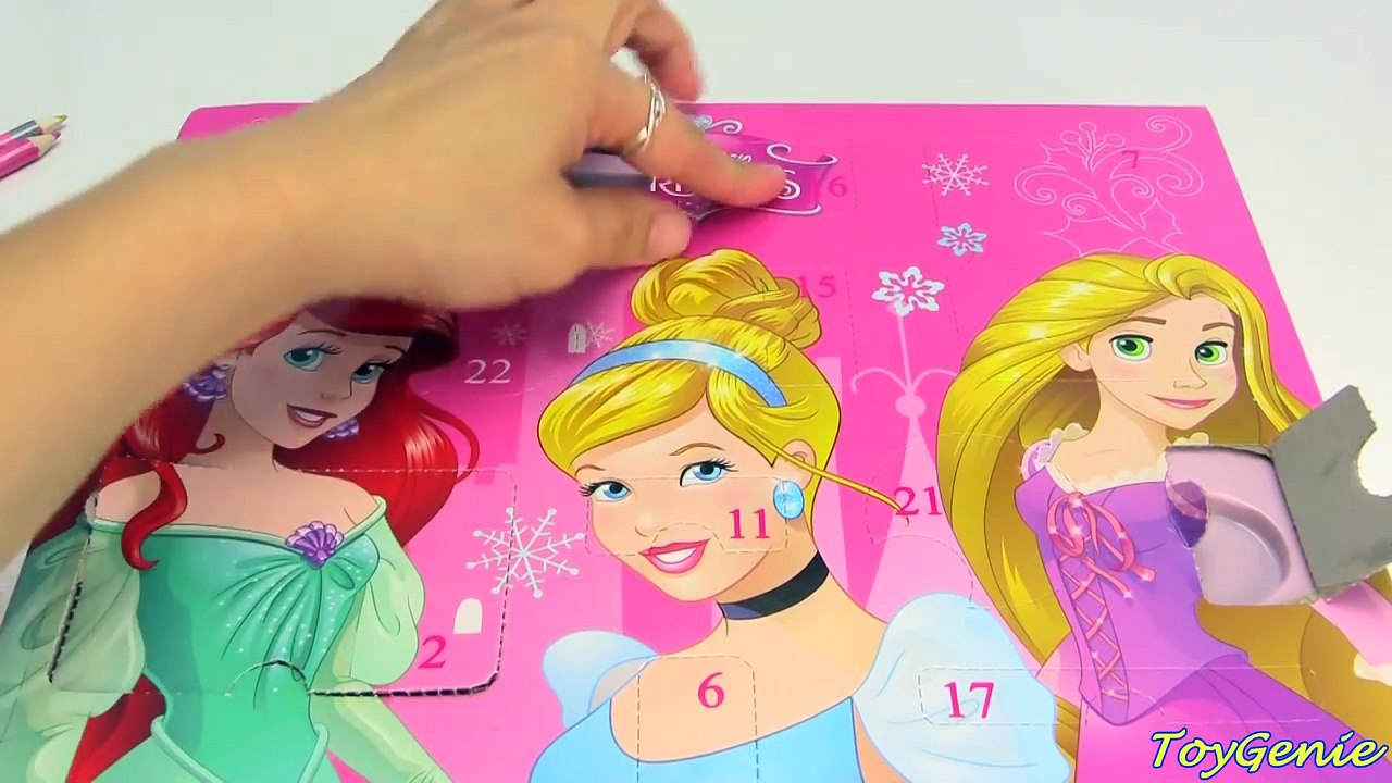 Disney Princess Art Advent Calendar 24 Surprises