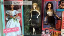 Review Barbies de Coleção Principe William e Kate Middleton Rosalie Crepúsculo Princesas Disney