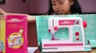 unboxing mainan anak mesin jahit - belajar menjahit - kids sewing machine