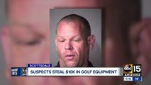 Golf bags, putters stolen from Scottsdale golf club