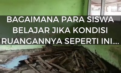 Kondisi Kelas Rusak, Bagaimana Siswa Belajar?