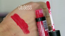 Lip Swatches/ Mini Review | L.A Girl Matte Flat Finish Pigment Glosses