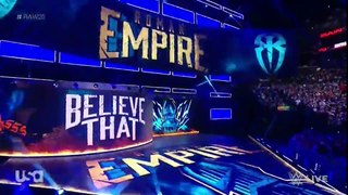 Roman Reigns VS The Miz I.C Title (FULL MATCH) WWE RAW 22-01-18