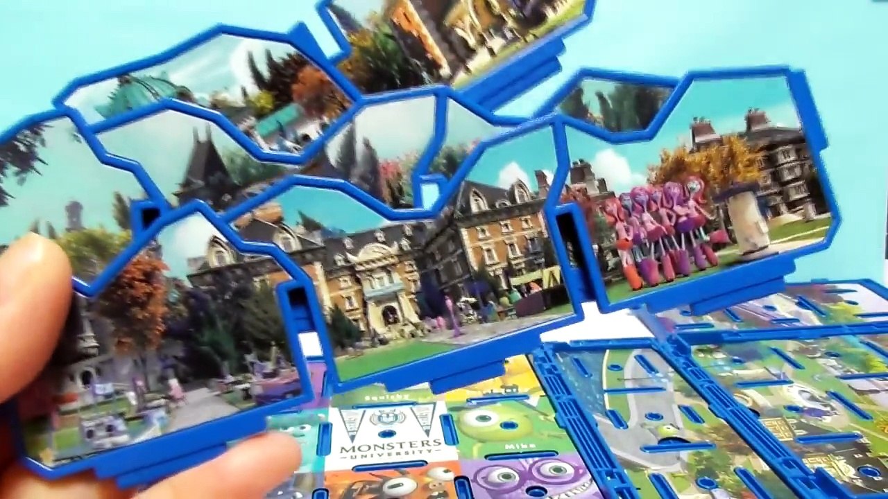 DISNEY PIXAR EGG STARS MALETA DA UNIVERSIDADE MONSTROS & Archie (モンスターズ・ユニバーシティ エッグスターズ キャリーマップ)