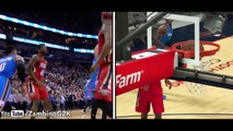 NBA 2K Crossovers and Ankle Breakers in Real Life Basketball Part 2