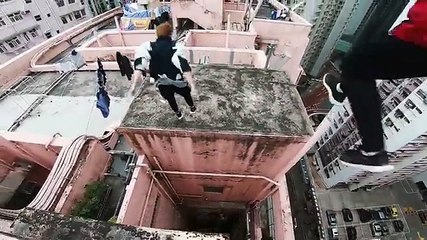 rooftop pov escape from hong-kong security