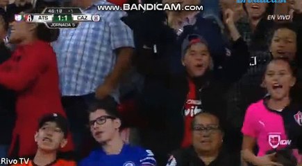 Barreiro Goal ~ Atlas vs Cruz Azul 1-1