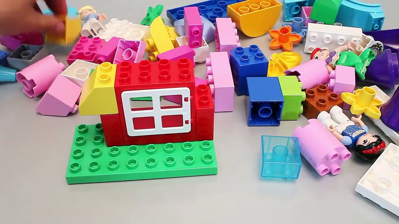 Disney Princess LEGO Duplo Snow White, Cinderella, Ariel Toys