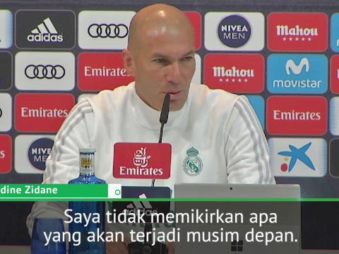 Masa Depan Saya Tak Tergantung Pada Liga Champions - Zidane