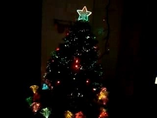 mon sapin de noel fibre optique