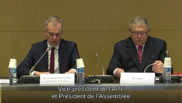 Discours d'ouverture de la réunion du Bureau de l’Assemblée parlementaire de la Francophonie - Jeudi 1 février 2018