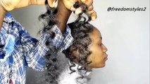 How to Slay ➟ CROCHET BRAIDS ON SHORT NATURAL HAIR