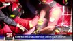 Chorrillos: bomberos rescatan a obrero de construcción atrapado