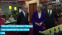 Chinese State Media Praises 'Pragmatic' Theresa May For Not Mentioning Human Rights