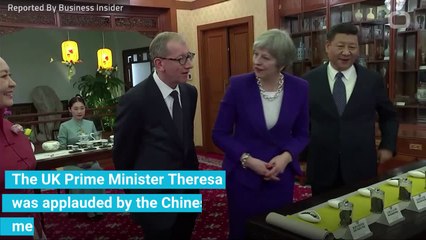 Chinese State Media Praises 'Pragmatic' Theresa May For Not Mentioning Human Rights