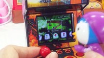 미니 오락기 마이크로 아케이드 머신 게임기 뽀로로 장난감 놀이 Mini Micro arcade game machine toy pororo