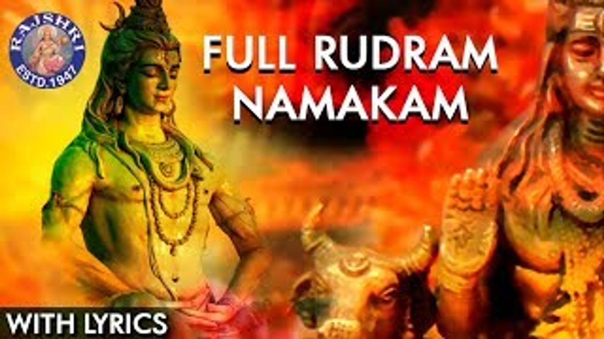 Rudram Namakam With Lyrics Powerful Lord Shiva Stotras