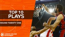 Top 10 Plays  - Turkish Airlines EuroLeague Regular Season Round 21