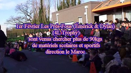 1er Février 2018 (les Prés-Fous )à l'école St Christophe