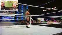 ROMAN VS AJ STYLES REACTIONS Match Simulations WWE 2k16 Wrestling!