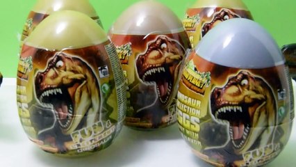 Paleontology Surprise Egg. 5 Dinosaur Collection Surprise Eggs Unboxing 恐竜の卵.ซากดึกดำบรรพ์แปลกใจไข่