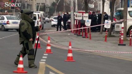 Başkent’te şüpheli çanta alarmı