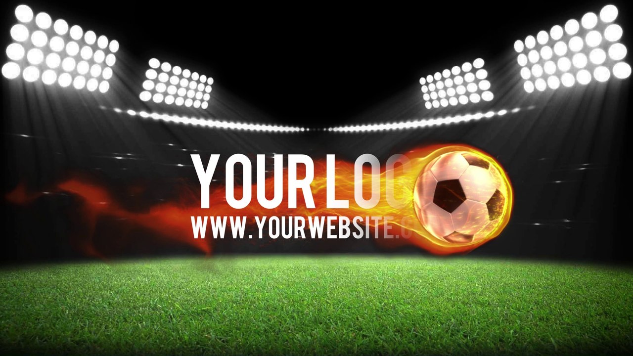 I will create this sport SOCCER stadium fireball video intro