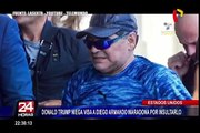 EEUU: Donald Trump niega visa a Diego Armando Maradona por insultarlo