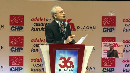 Kılıçdaroğlu: 'Taşeron sorununu bu ülkenin gündemine hangi parti getirdi'- ANKARA