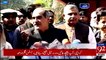 We respect Courts and don't want to keep fighting with them, Khawaja Saad rafique