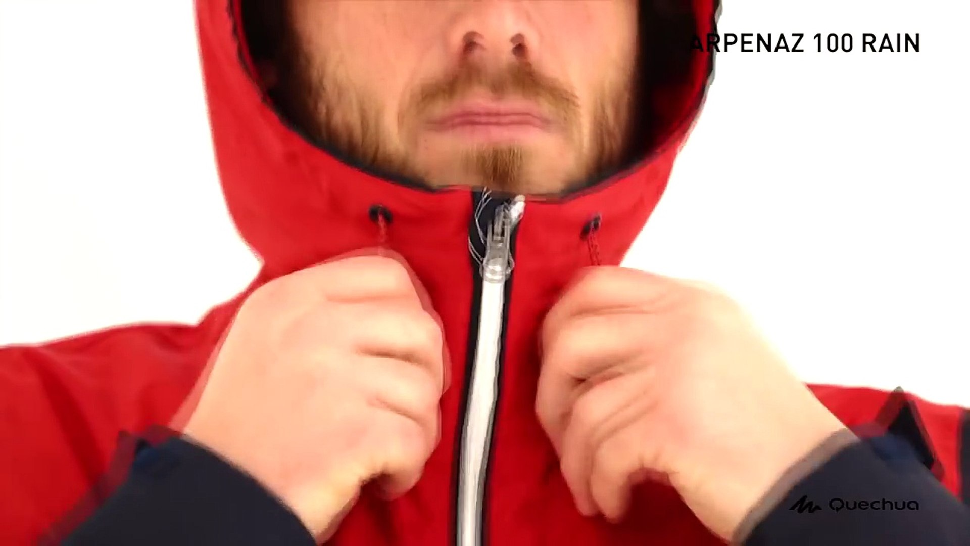 jaqueta impermeavel quechua