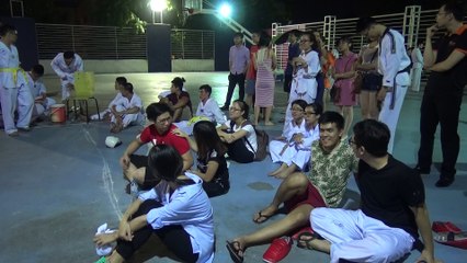 CLB Taekwondo ĐH Thăng Long thứ 5 23-6-2016 sinh nhật 7 tuổi của clb 00039