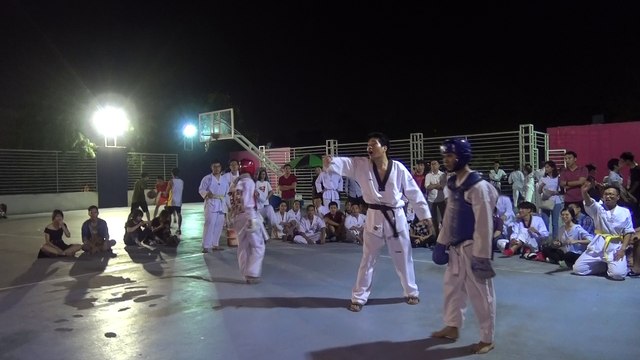 CLB Taekwondo ĐH Thăng Long thứ 5 23-6-2016 sinh nhật 7 tuổi của clb 00030