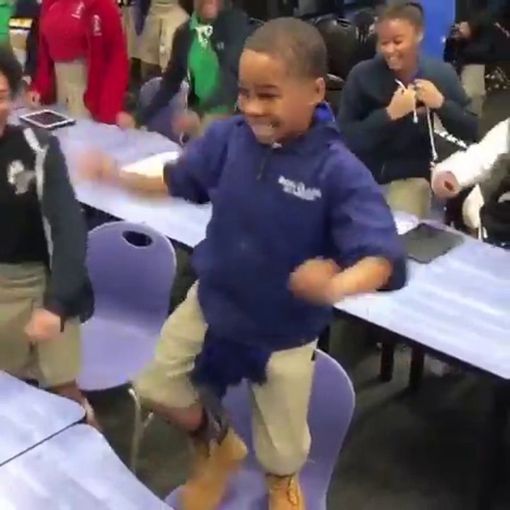 La joie de ces élèves apprenant qu'ils vont au cinéma voir "Black Panther"