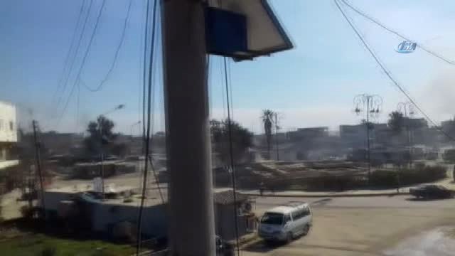 Azez'de Kapalı Pazar Yerine Roket Düştü: 9 Yaralı