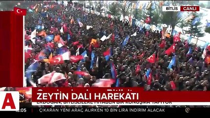Cumhurbaşkanı Erdoğan Bitlis�ten seslendi: Mezarlıklarda mahkemeler kuran teröristlere oraları mezar ettik