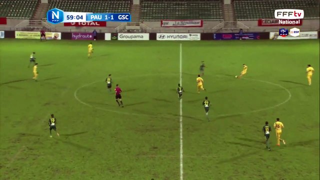 Belle action paloise mais hors jeu signalé!